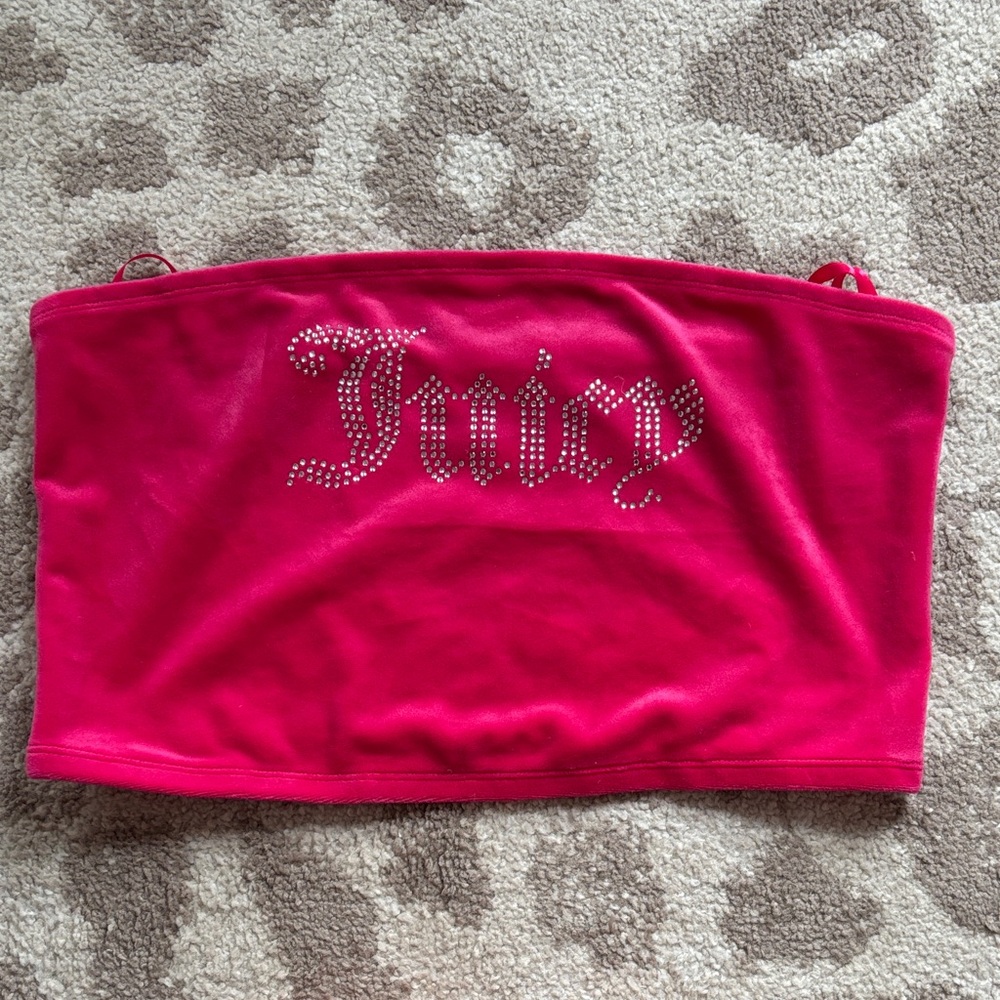 Juicy Couture Fuchsia Tube Top